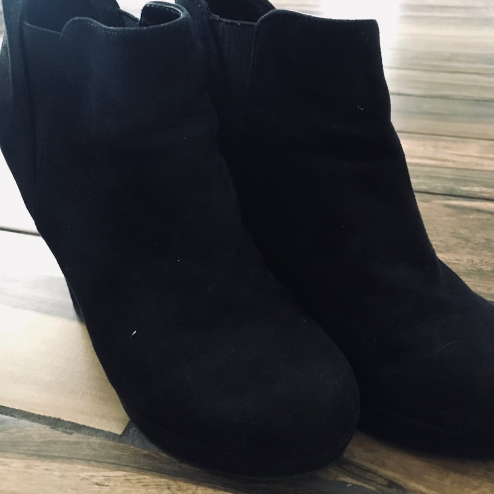 Black booties
